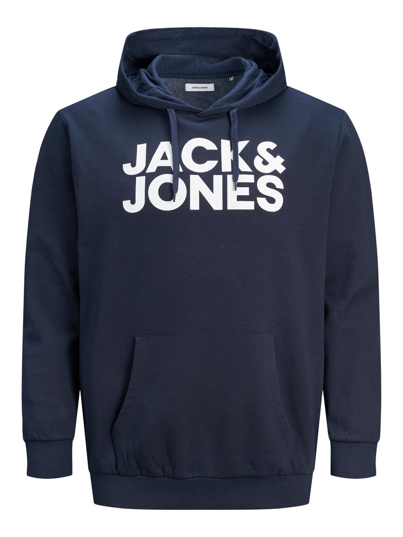Jack & Jones J & J Logo Hoody Pullover Sweatshirt