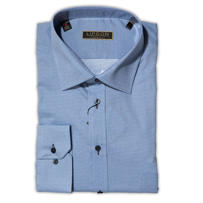 lipson dress shirts Jack Lipson Sport Shirtmaker Men's Cotton Dress Shirt Plaid Cognac Size S
